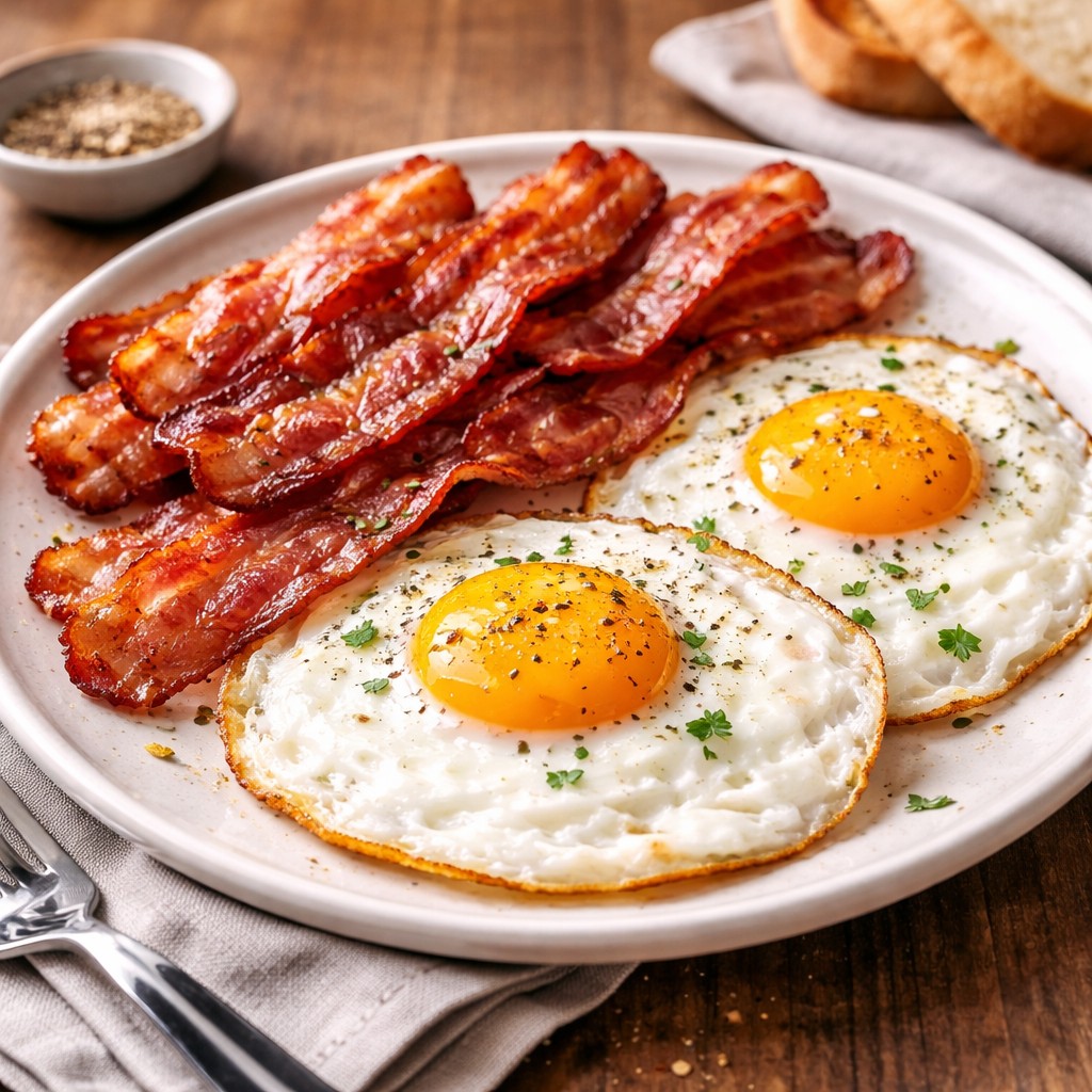 Æg og bacon – Nem morgenmad