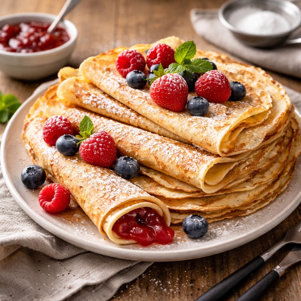 Pandekager – Dansk opskrift til morgenmad
